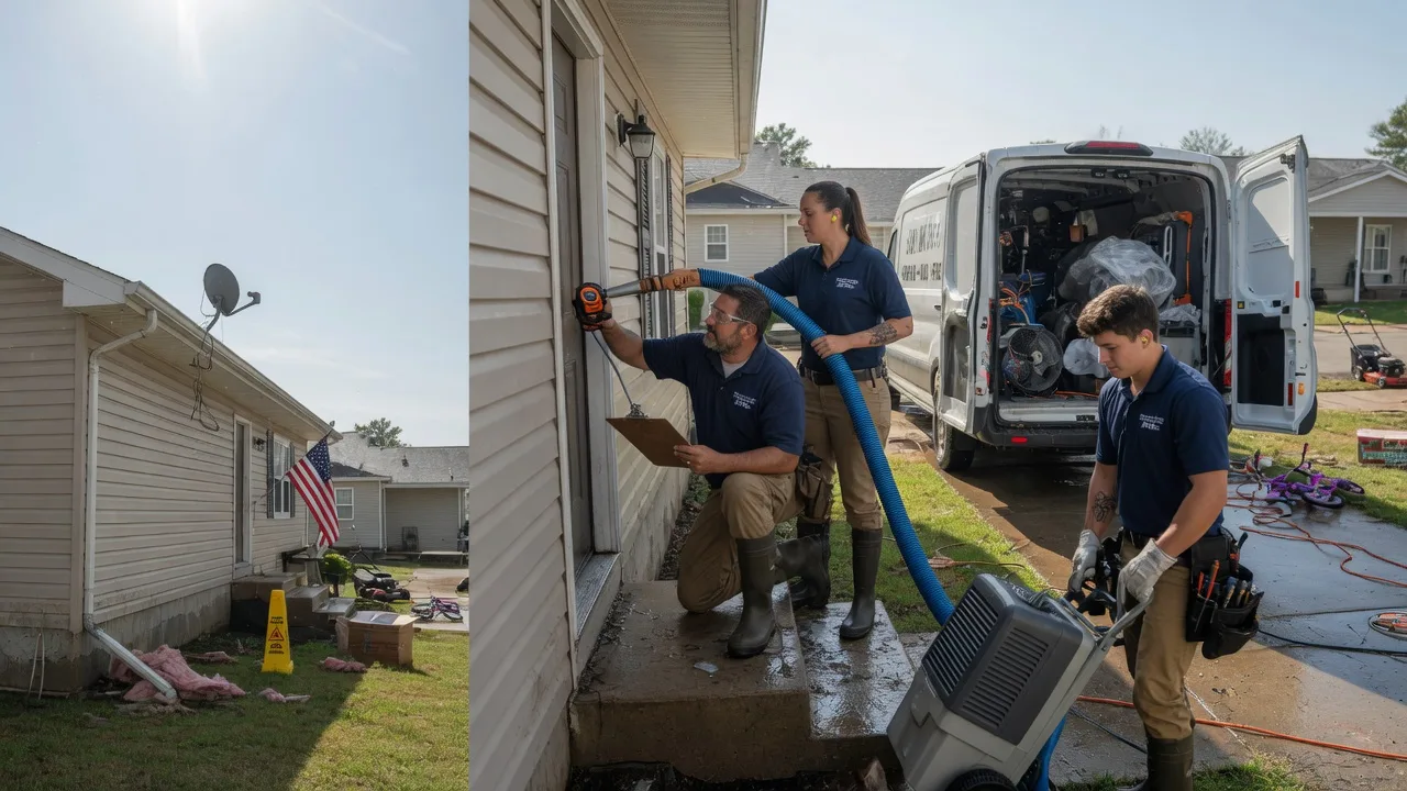 Ceiling Water Damage Restoration in Walker, IA near me
